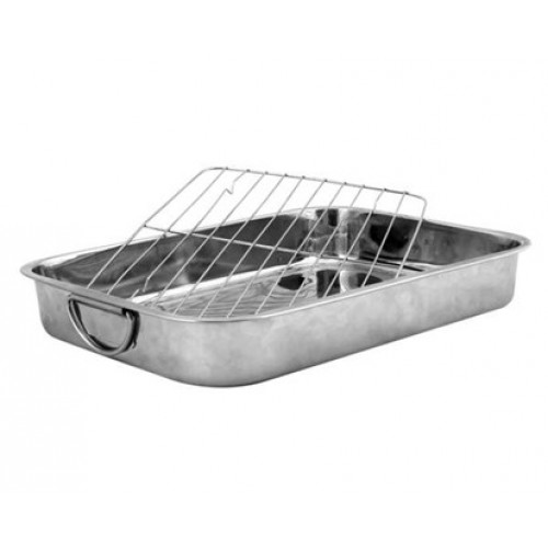 VETRO-PLUS Nerezový pekáč s mriežkou 40cm Majstrami 153557840PE