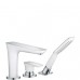 Hansgrohe PuraVida Trojotvorová vaňová batéria, chróm 15432000