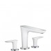Hansgrohe PuraVida Trojotvorová vaňová batéria, chróm 15448000