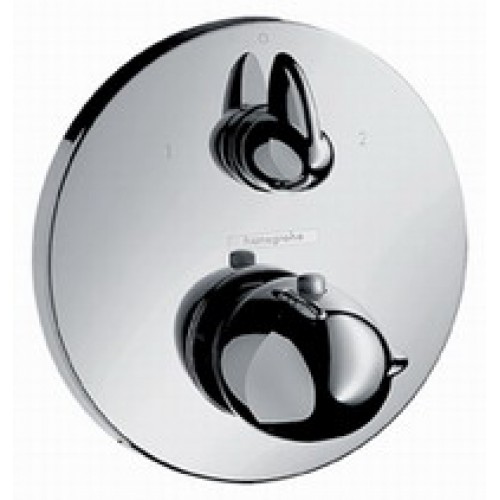 Hansgrohe Ecostat E Termostat pod omietku s uzatvoreným. a prep. ventilom, chróm 15720000