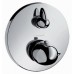 Hansgrohe Ecostat E Termostat pod omietku s uzatvoreným. a prep. ventilom, chróm 15720000