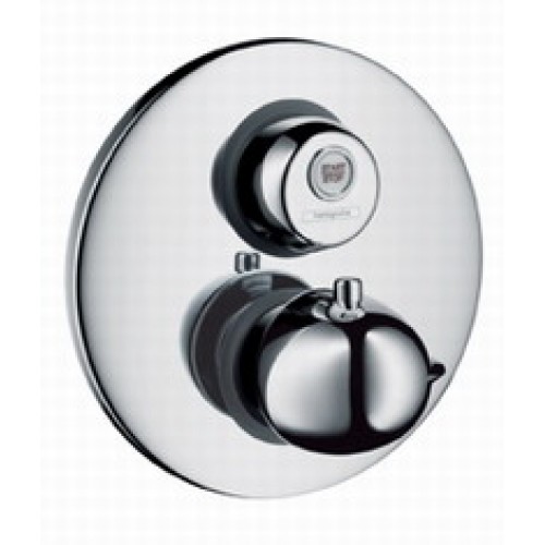 Hansgrohe Ecostat strat / stop Sprchovací termostat pod omietku, chróm 15740000