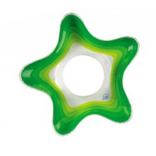 INTEX Starfish Nafukovací kruh, zelený 58235N