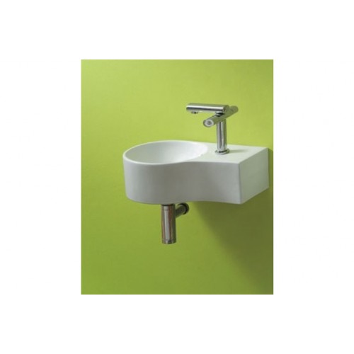 SAPHO SMALL 1602-05 Keramické umývadlo 44x14x27, 5cm, ľavé SAPHO SMALL 1602-05 Keramické umývadlo 44x14x27, 5cm, ľavé