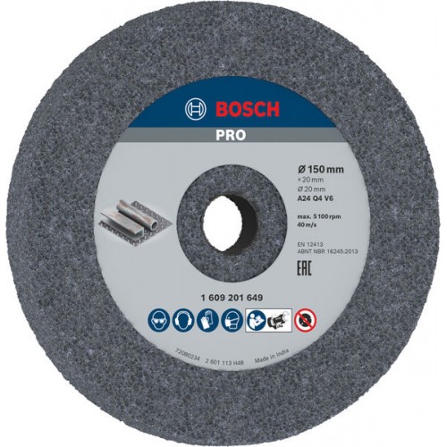 BOSCH Brúsny kotúč pre dvojkotúčovú brúsku, 150 mm, 20 mm, 24 1609201649