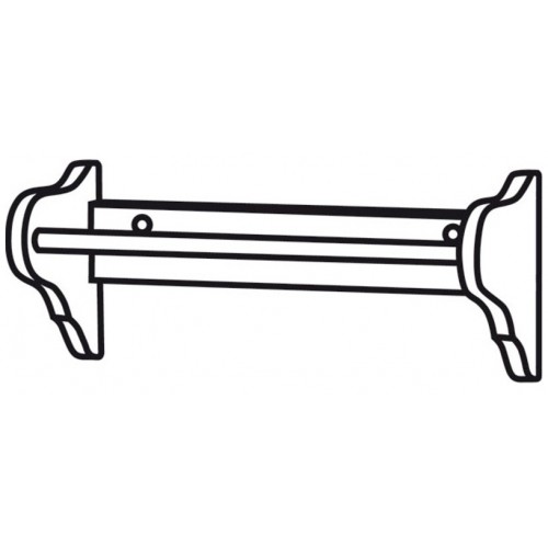 SAPHO RETRO držiak na uteráky 50x17cm buk 1671