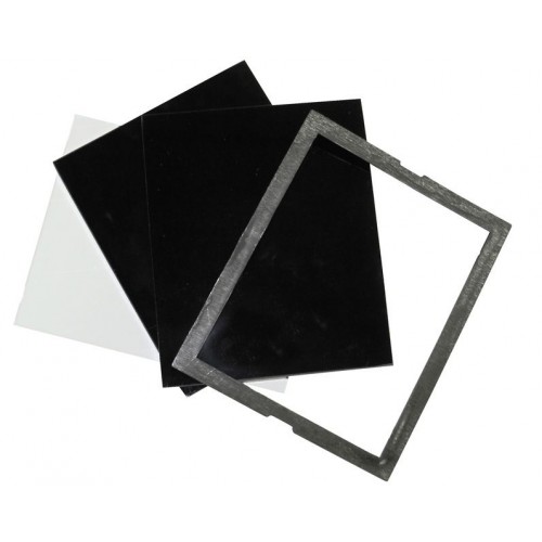 GÜDE Sklá 110 x 90 mm s ochranným filtrom, 4-dielna sada 16932 GÜDE Sklá 110 x 90 mm s ochranným filtrom, 4-dielna sada 16932