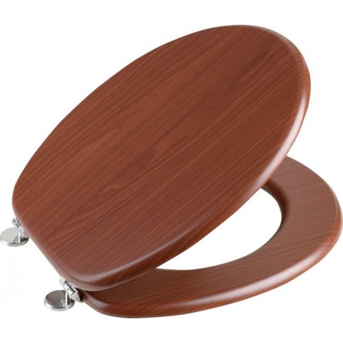AQUALINE WC sedátko, MDF, orech 1705-04 AQUALINE WC sedátko, MDF, orech 1705-04
