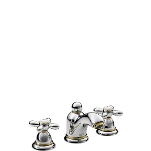 Hansgrohe AXOR CARLTON Tříotv. arm. pre umývadielka s kríž. kohúty, chróm 17123000
