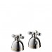Hansgrohe AXOR CARLTON Dvouot. termostat na okraj vane s kríž. rukoväťami, chróm 17480000