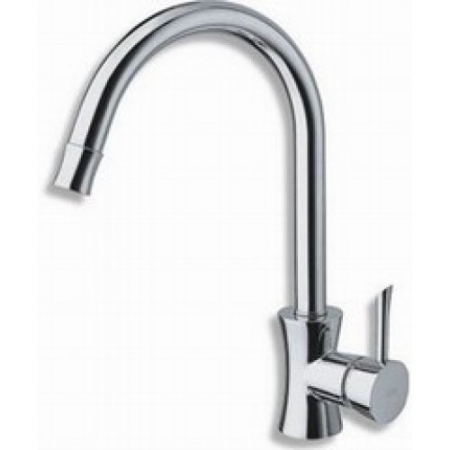 NOVASERVIS LA TORRE KONVEX stojánková teleskopická drezová batéria chróm 17781,0