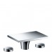 Hansgrohe AXOR Massaud Trojotvorová umývadlová armatúra DN15, chróm 18013000