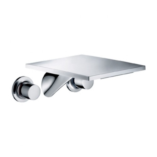 Hansgrohe AXOR Massaud Trojotvorová umývadlová armatúra pod omietku, chróm 18115000