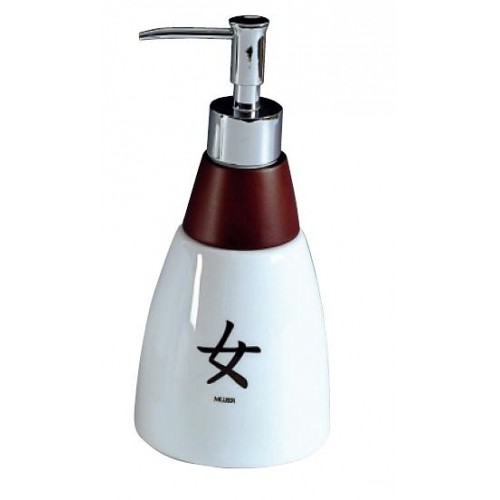 SAPHO B & K 201-17WN CLASSIC dávkovač mydla na postavenie, Shanghai wenge SAPHO B & K 201-17WN CLASSIC dávkovač mydla na postavenie, Shanghai wenge