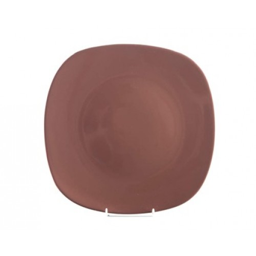BANQUET tanier dezertný hnedý SQUARE 21,5cm 20240A3093D