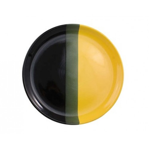 VETRO-PLUS Pizza tanier čierno / žltý 30,8cm 202949BY VETRO-PLUS Pizza tanier čierno / žltý 30,8cm 202949BY