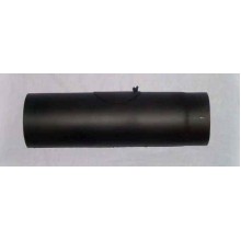Rúrka dymovodu s čistiacim otvorom 160mm/500mm (1,5) čierna
