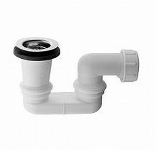 KLUDI sifón pre vane a sprchové vaničky biely plast 2138410-00 KLUDI sifón pre vane a sprchové vaničky biely plast 2138410-00