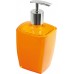 SAPHO RAINBOW NEON dávkovač mydla na postavenie, oranžová 22020514