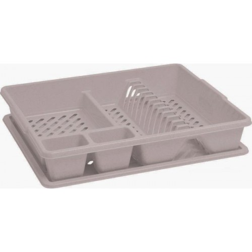 HEIDRUN Odkvapkávač s podnosom veľký, 10,5 x 47 x 39 cm, cappuccino HEIDRUN Odkvapkávač s podnosom veľký, 10,5 x 47 x 39 cm, cappuccino