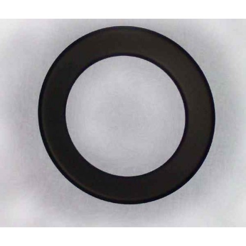 Ružica dymovodu 180mm krúžok (0,5) čierna