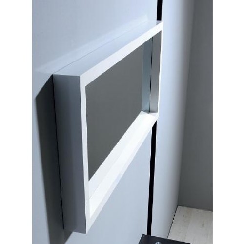 SAPHO MAJA 22433 zrkadlo v Ramu 90x30cm biela, SAPHO MAJA 22433 zrkadlo v Ramu 90x30cm biela,