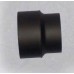 Prechodka dymovodu pr. 125 mm na 120 mm (1,5) čierna
