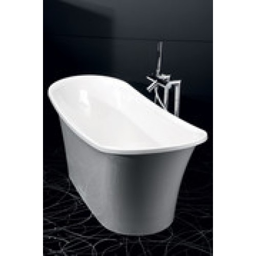 GELCO Rosalie voľne stojaca vaňa 158 x 69 liaty mramor, Top Solid mat 77897