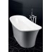 GELCO Rosalie voľne stojaca vaňa 158 x 69 liaty mramor, Top Solid mat 77897