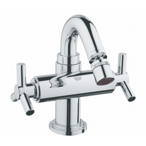 GROHE Atrio kohútiková bidetová batéria, DN 15, chróm 24027000 GROHE Atrio kohútiková bidetová batéria, DN 15, chróm 24027000