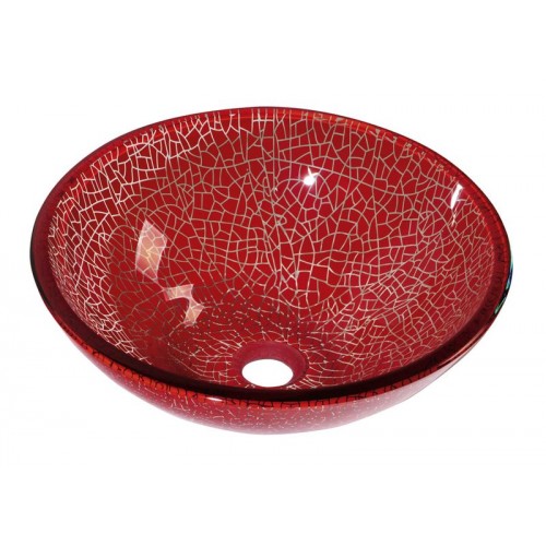 SAPHO BEAUTY 2501-11 VENEZIA sklenené umývadlo priemer 42cm