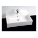 SAPHO UMÝVADLÁ NA DOSKU 2507 PURITY keramické umývadlo 60x42cm