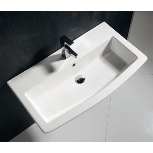 SAPHO PURITY 2513 keramické umývadlo 85x50cm SAPHO PURITY 2513 keramické umývadlo 85x50cm