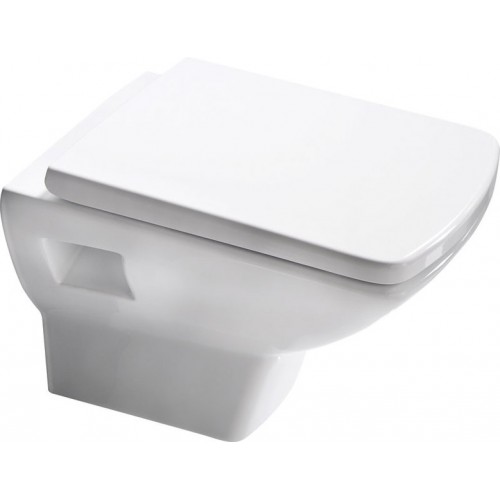 SAPHO PURITY 5305-02 WC sedátko, Duroplast, biela