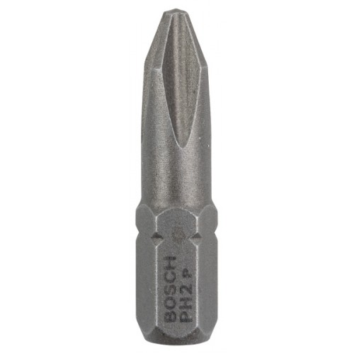 BOSCH Extra-Hart Skrutkovacie bit zvlášť tvrdý PH 2, 25 mm, 3ks 2607001511
