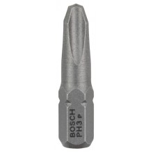BOSCH Extra-Hart Skrutkovacie bit zvlášť tvrdý PH 3, 25mm, 3ks 2607001515