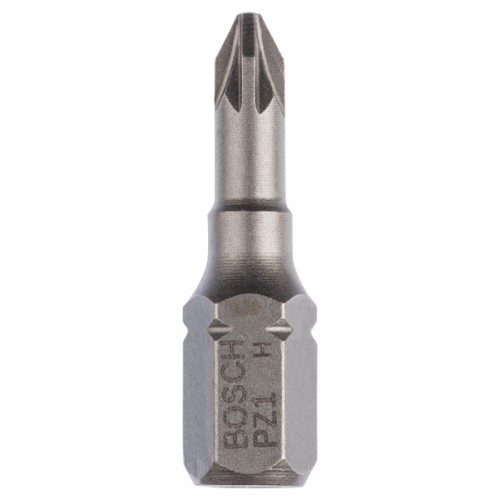 BOSCH Skrutkovací bit Extra Hard PZ 1, 25 mm 2607001555