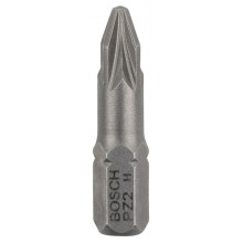 BOSCH Extra-Hart Skrutkovacie bit zvlášť tvrdý, PZ 2, 25 mm, 3ks 2607001558