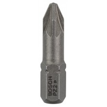 BOSCH Skrutkovací bit Extra Hard PZ 2, 25 mm 2607001560