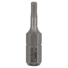 BOSCH Skrutkovací bit Extra Hard HEX 2,5, 25 mm 2607001720