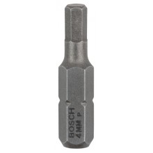 BOSCH Skrutkovací bit Extra Hard HEX 4, 25 mm 2607001724