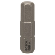 BOSCH Extra-Hart Skrutkovacie bit zvlášť tvrdý, HEX 6, 25 mm 3ks 2607001728
