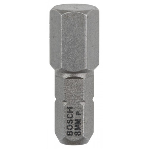 BOSCH Skrutkovací bit Extra Hard HEX 8, 25 mm 2607001730