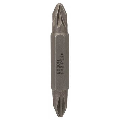 BOSCH Obojstranný bit Extra Hard PH2; PZ2; 45 mm 2607001743