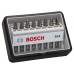 BOSCH 8dielna sada skrutkovacích bitov Robust Line, Sx Extra-Hart 2607002556