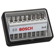 BOSCH 8-dielna sada skrutkovacích bitov Sx T Robust Line, verzia Extra Hard 2607002559