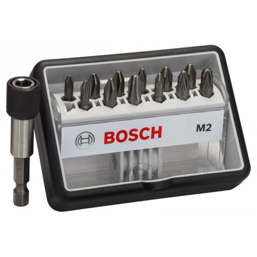 BOSCH 12+1 dielna sada skrutkovacích bitov Robust Line, M Extra-Hart 2607002564 BOSCH 12+1 dielna sada skrutkovacích bitov Robust Line, M Extra-Hart 2607002564