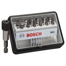BOSCH (12+1) Sada skrutkovacích bitov s adaptérom Robust Line, M Extra-Hart 2607002566