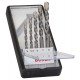 BOSCH 5-dielna sada vrtákov do betónu CYL-3 Robust Line, 5 – 8 mm 2607010526