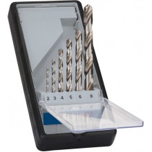 BOSCH 6-dielna súprava vrtákov do kovu HSS-G Robust Line, 135°, 2 – 8 mm 2607010529